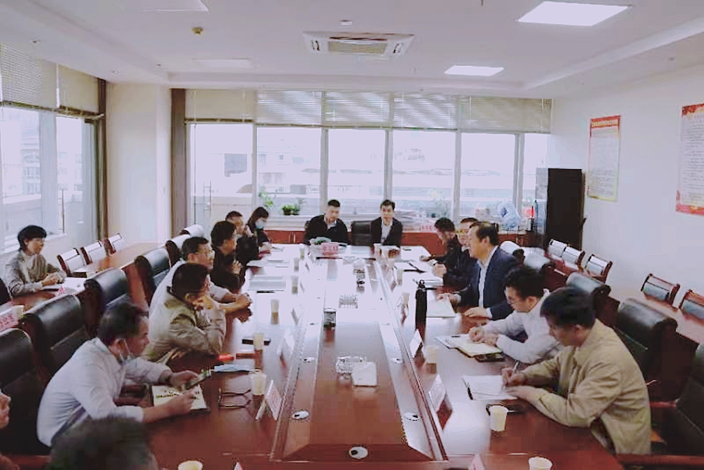 九游online入口与福建龙岩生态环境局座谈交流