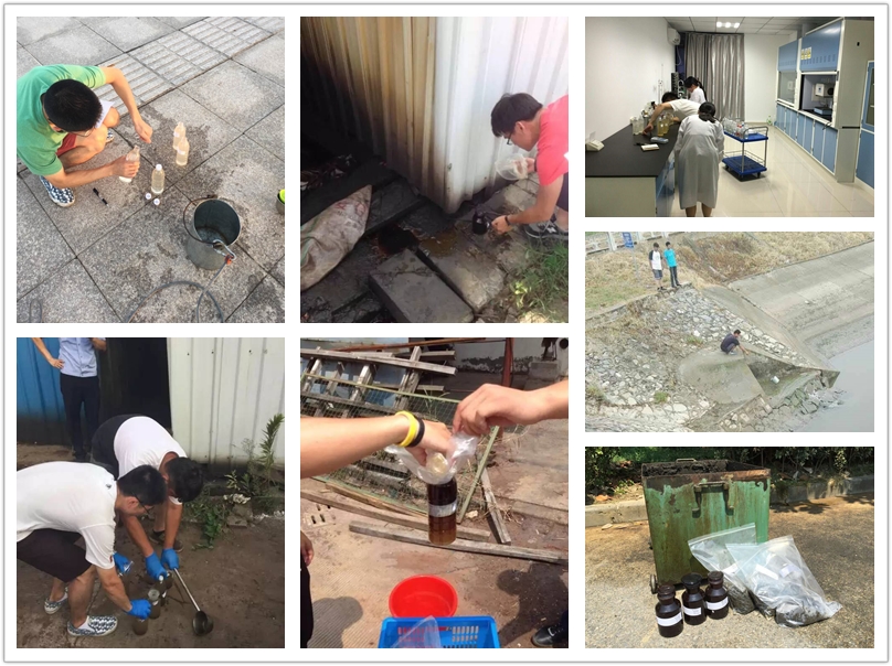 九游online入口镇江监测站配合镇江新区环保局迎接中央环保督察